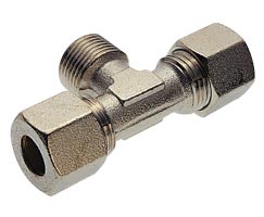 43 serisi sıkıştırma bağlantı parçaları dış somun, adaptör, te, R3/8, 10mm