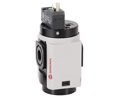 Excelon Plus yumuşak başlatmalı boşaltma valfi, G1/4, 3-10 bar, solenoidle çalıştırılan / yay geri dönüşlü