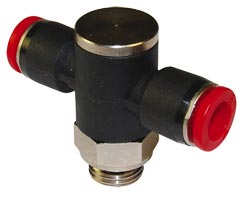 Pneufit C geçmeli bağlantı parçası, üniversal adaptör, tişört, G1/4, 10mm
