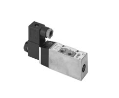 Midi Star alt taban solenoid valfı, G1/8, 5/2, solenoid pilot / yay geri dönüşlü, kendinden emniyetli pilot kontrolü, EEx ia IIC T6