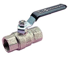 Standart küresel vana, tam geçişli, dişi/dişi, Rp3/4