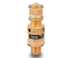 Pop tipi basınç tahliye vanası, R1/4, 6,3-14 bar, çekme halkalı