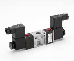 V51 serisi hat içi solenoid valf, G1/4, 3/2, NC, solenoid pilot / solenoid pilot