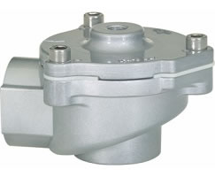 Dışarıdan çalıştırılan diyafram valfi, G2-1/2, 2/2, NC, uzaktan solenoid pilot / solenoid pilot
