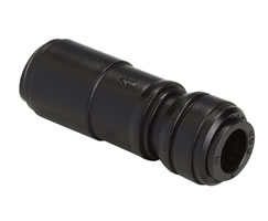 Pneufit D acetal check valve, straight, 6mm