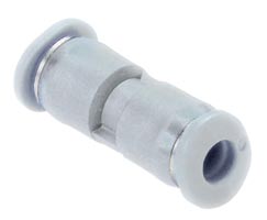 Pneufit M geçmeli bağlantı parçası, rakor, düz, 6 mm