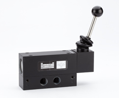 M/1700 manuel olarak çalıştırılan valf, G1/2, 5/3, APB, kol / kol / kol