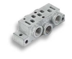 V44/V45 Mini ISO valfleri için tek istasyon