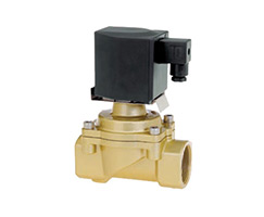 Zorunlu kaldırmalı, doğrudan solenoidle çalıştırılan diyaframlı valf, G1-1/2, 2/2, NC, solenoid pilot / solenoid pilot