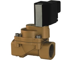 Dolaylı solenoidle çalıştırılan pistonlu valf, G3/4, 2/2, NC, solenoid pilot / solenoid pilot