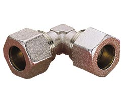 43 serisi sıkıştırma bağlantı parçaları dış somun, konektör, dirsek, 16mm
