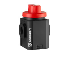 Excelon Plus 3/2 shut-off valve for extreme temperature applications, 3/4 PTF