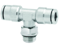 Pneufit 10 geçmeli bağlantı parçası, döner adaptör, tişört, G1/8, 8mm
