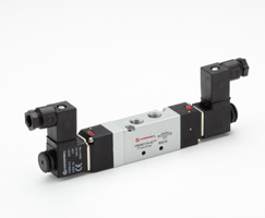 V50 serisi hat içi solenoid valf, G1/8, 5/3, APB, solenoid pilot / solenoid pilot