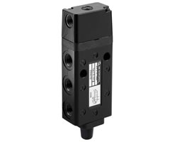 Super X hava pilot kumandalı valf, G1/8, 5/2, hava pilotu / yay geri dönüşlü