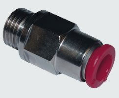 Pneufit C non-return valve, straight, G3/8, 10mm