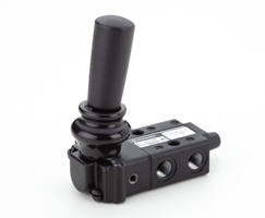 Super X manuel kumandalı valf, G1/8, 3/2, kol / kol