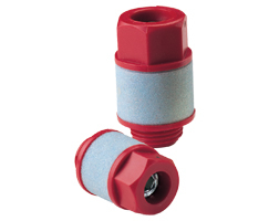 Exhaust flow regulator/silencer, G1/2