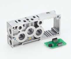 VS26 serisi ada genişletme kiti, tek istasyon, 6 mm PIF, D-sub konnektörler ve fieldbus