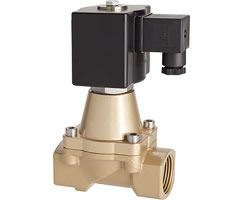 Doğrudan solenoidle çalıştırılan, zorlamalı kaldırmalı pistonlu valf, G2, 2/2, NC, solenoid pilot / solenoid pilot