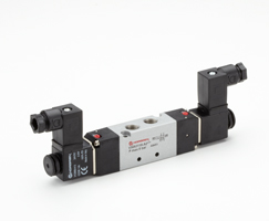 V50 serisi hat içi solenoid valf, G1/8, 5/2, solenoid pilot / solenoid pilot