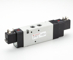 V62 serisi sıralı solenoid valf, G3/8, 5/3, COE, solenoid pilot / solenoid pilot