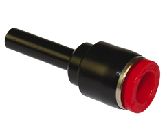 Pneufit C geçmeli bağlantı parçası, gövde azaltıcı, düz, 6 mm, 8 mm