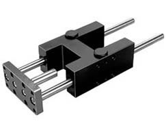 Kılavuz blok makaralı rulman stili 61, 40 mm delik, 50 mm strok