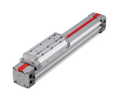 Lintra Plus milsiz silindir, dış kılavuz, 40 mm çap, 900 mm strok