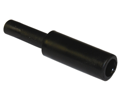 Pneufit C geçmeli bağlantı elemanı, eşit olmayan gövde rakoru, düz, 6 mm, 4 mm