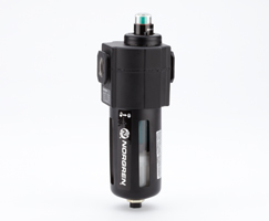 Excelon birleştirici filtre, G1/2, 0,01 µm, otomatik tahliye, korumalı