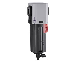 Excelon Plus genel amaçlı filtre, G3/8, 5 µm, manuel drenaj, koruma ile