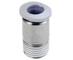 Pneufit M geçmeli bağlantı parçası, adaptör, düz, R1/8, 4mm