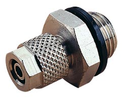 24 serisi geçmeli bağlantı, adaptör, düz, G1/8, 8mm/6mm