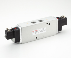 V63 serisi hat içi solenoid valf, G1/2, 5/3, APB, solenoid pilot / solenoid pilot