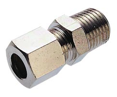 43 serisi sıkıştırma bağlantı parçaları dış somun, adaptör, düz, R1/4, 10mm