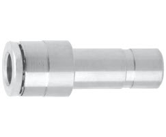 Pneufit 10 geçmeli bağlantı parçası, gövde azaltıcı, düz, 6 mm, 12 mm