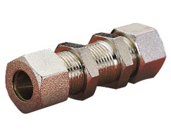 43 serisi sıkıştırma bağlantı parçaları dış somun, bölme konnektörü, düz, 12 mm