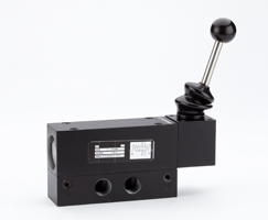 M/1700 manuel olarak çalıştırılan valf, G1/2, 5/2, kol / kol