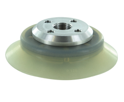 Düz vakum kabı, 120mm O/D, G1/2, silikon