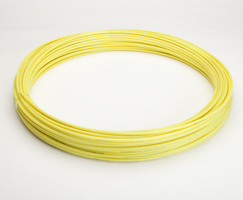 Poliüretan boru, sarı, 100m, 4mm/2,5mm